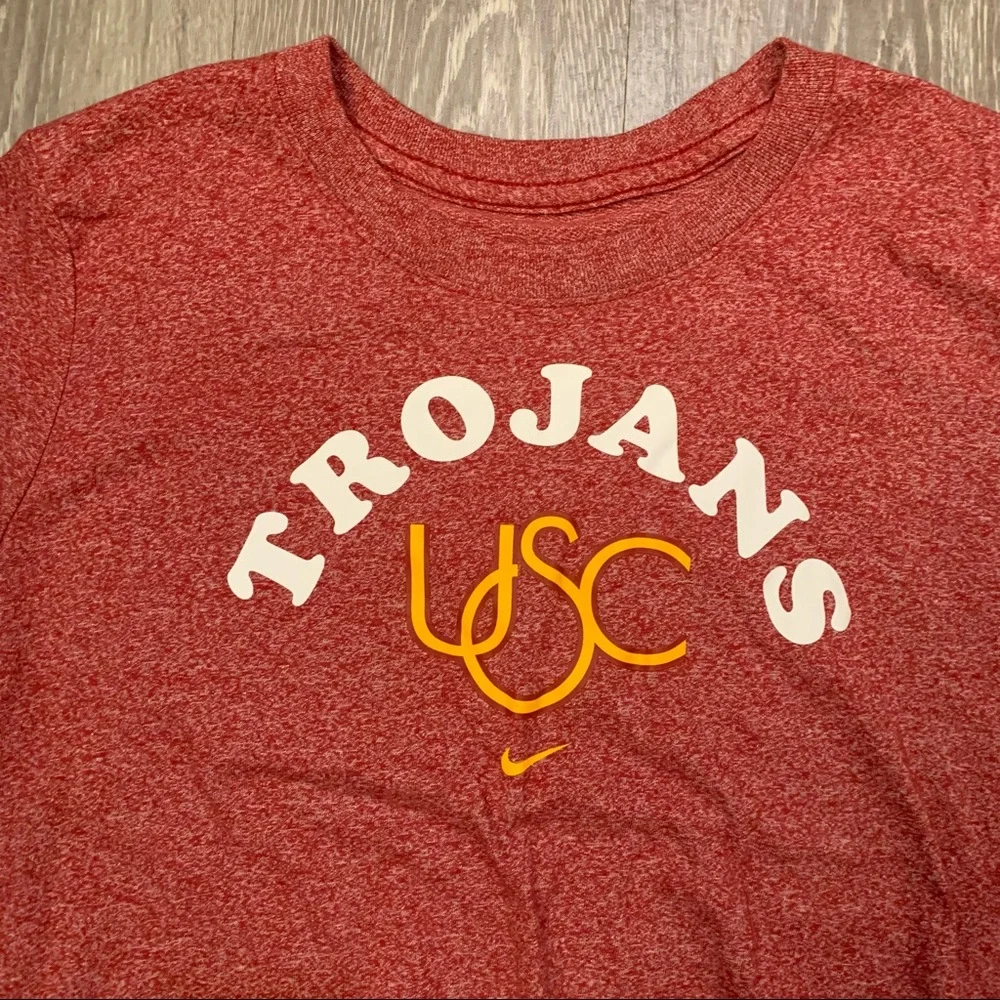 Nike‎ USC Trojans Southern Cal The Nike Tee T-Shirt Women's Size Large